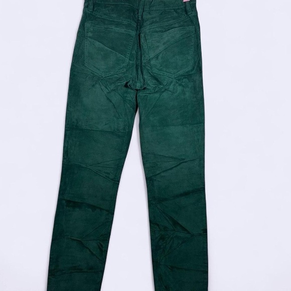 J. Crew Women's Dark Green Straight Leg Pants - Picture 5 of 8